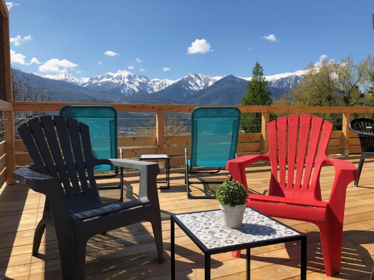 Chalet Avec Vue Lac Embrun Εξωτερικό φωτογραφία